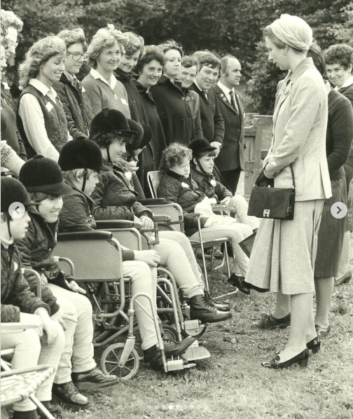 A photo showcasing Princess Anne's dedication in supporting charity organizations, dated November 2021 | Source: Instagram/theroyalfamily