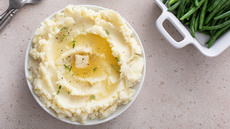 mashed potatoes side