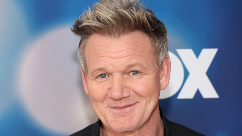 Chef Gordon Ramsay smiling