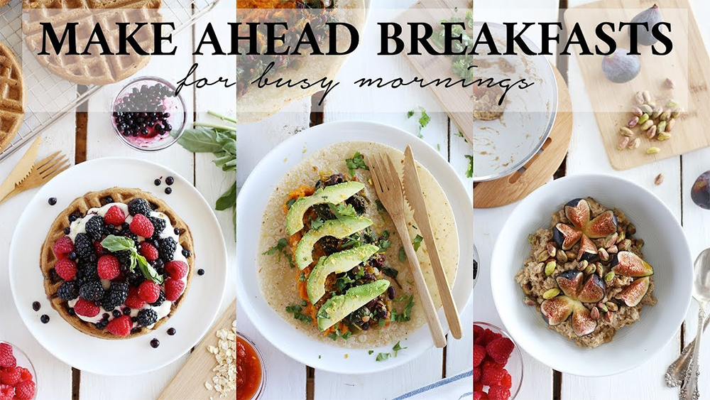 20 Healthy Make-Ahead Breakfast Recipes for Busy Mornings